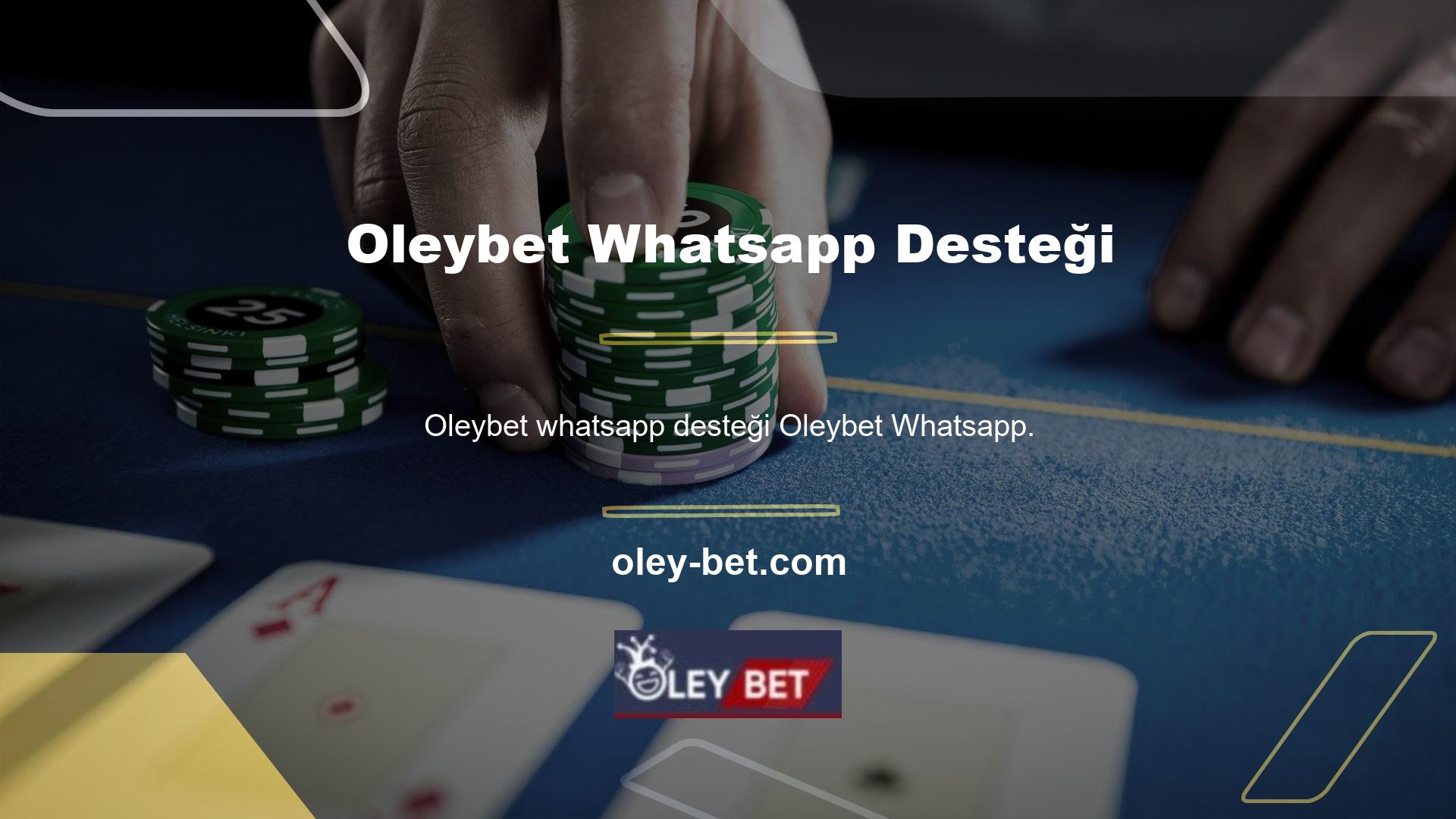 Whatsapp Destek Hattı bu departmanlardaki en yoğun iş birimidir